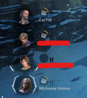 Crazy to think I just played a lobby with Rick and Michonne | FUZE